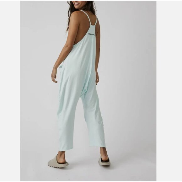 NWT Free People Hot Shot Jumpsuit - Size M (runs big could also fit a L) - Picture 3 of 10